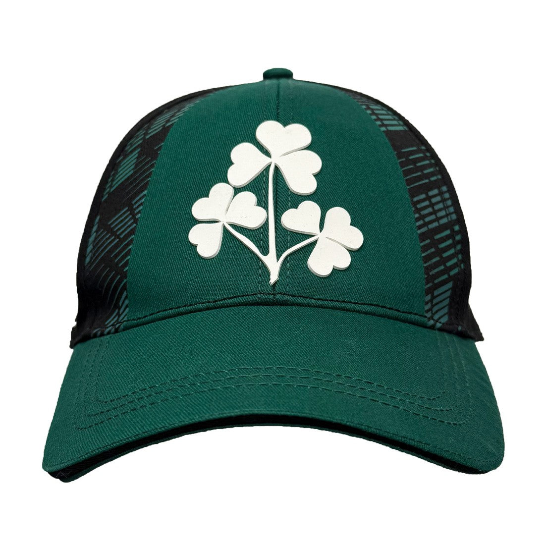 Shamrock Performance Baseball Cap in Evergreen & Black