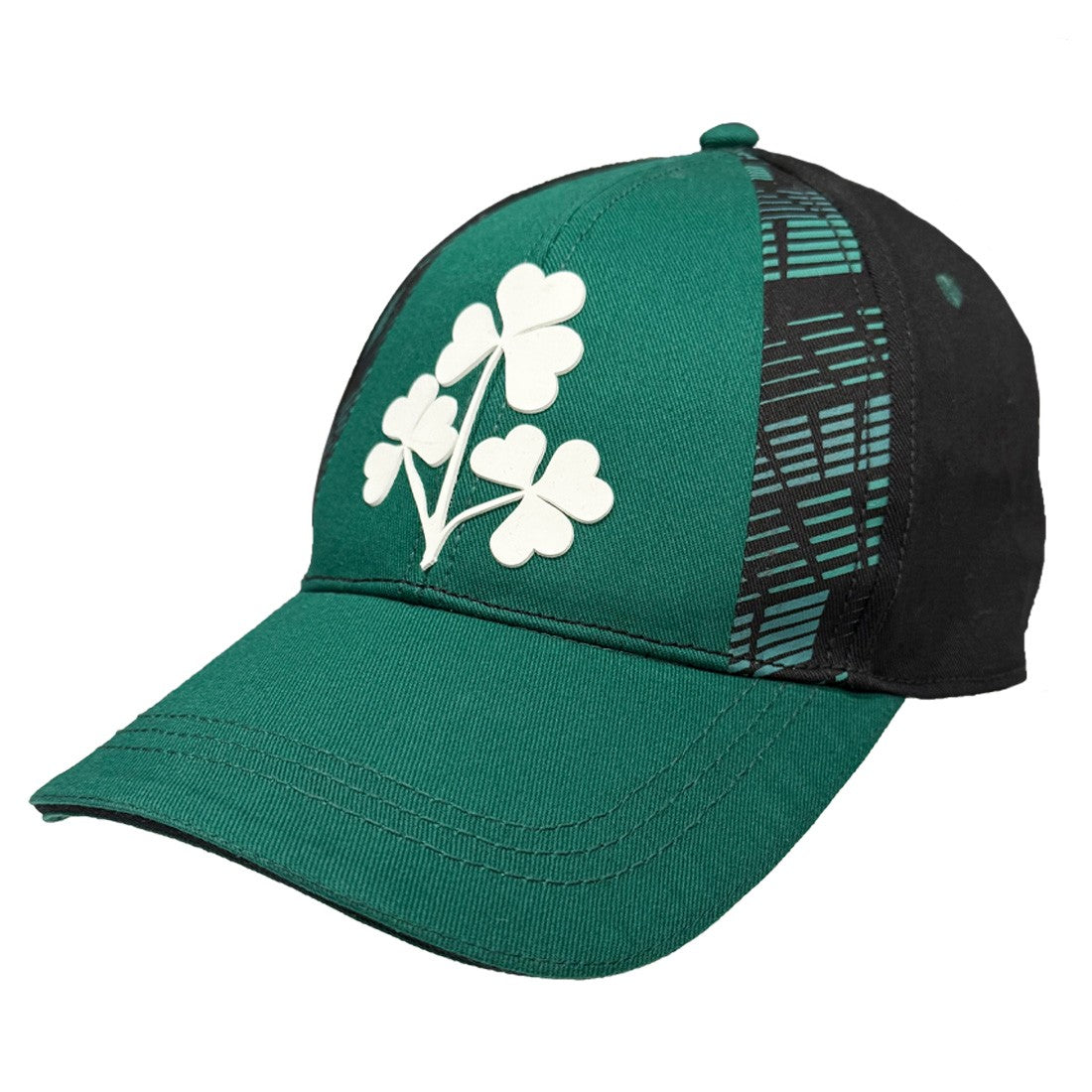 Shamrock Performance Baseball Cap in Evergreen & Black