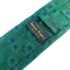 Shamrock Silk Tie in Green & Navy