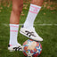 Shamrock Sports Socks in White & Pink