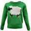 Sheep Kids Jumper in Green