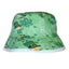 Sheep & Leprechaun Kids Bucket Hat in Green