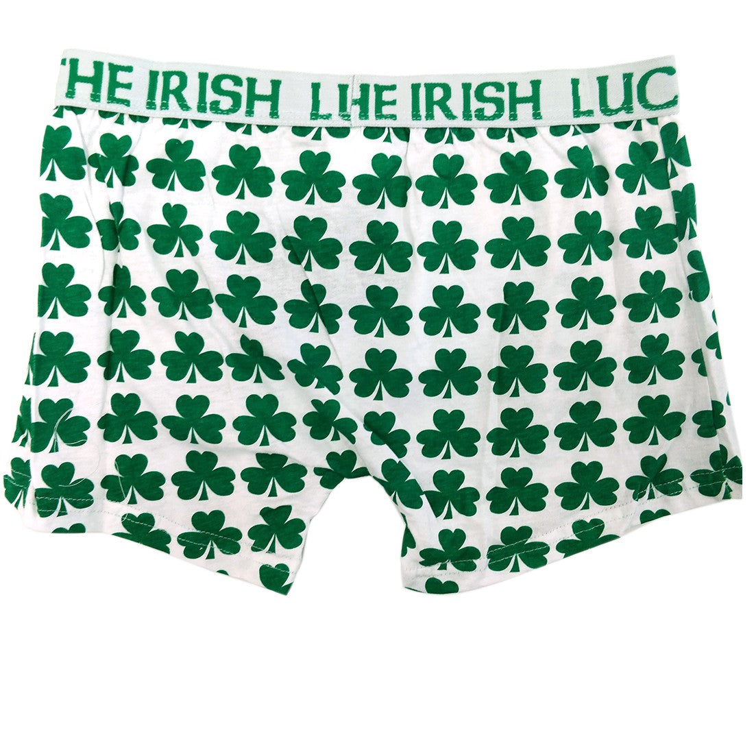 Traditional Craft White/ Green Shamrock Boxer