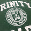Trinity College Dublin Bottle Green/ White Crest Sweatshirt