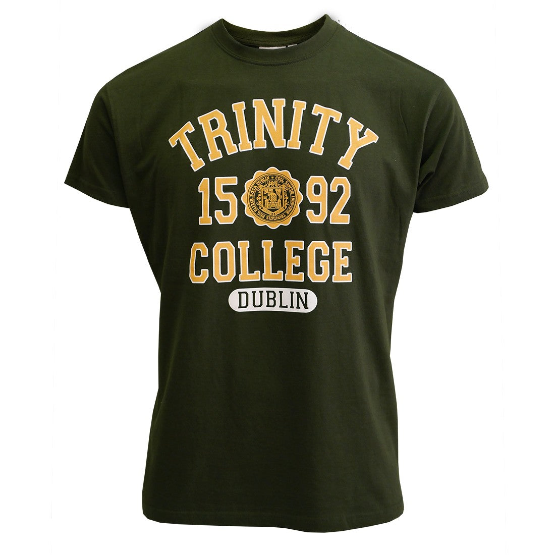 Trinity College Dublin Bottle/ Mustard Green 1592 T-shirt