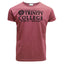 Trinity College Dublin Burgundy Marl Flock T-shirt