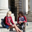 Trinity College Dublin Burgundy/ Navy 1592 Sweatshirt