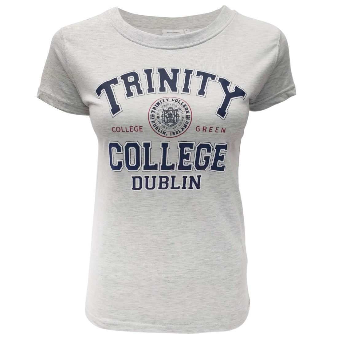 Trinity College Dublin Grey Ladies T-shirt