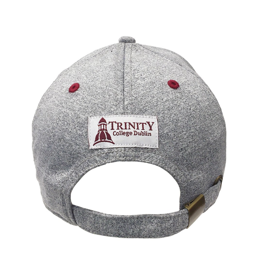 Trinity College Dublin Grey Marl/ Burgundy 1592 Baseball Cap