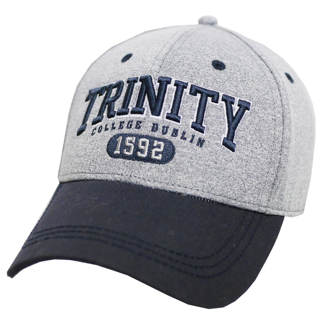 Trinity College Dublin Grey Marl / Navy 1592 Baseball Cap