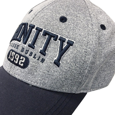 Trinity College Dublin Grey Marl / Navy 1592 Baseball Cap