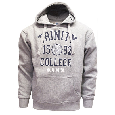 Trinity College Dublin Grey Marl/ Navy 1592 Hoodie