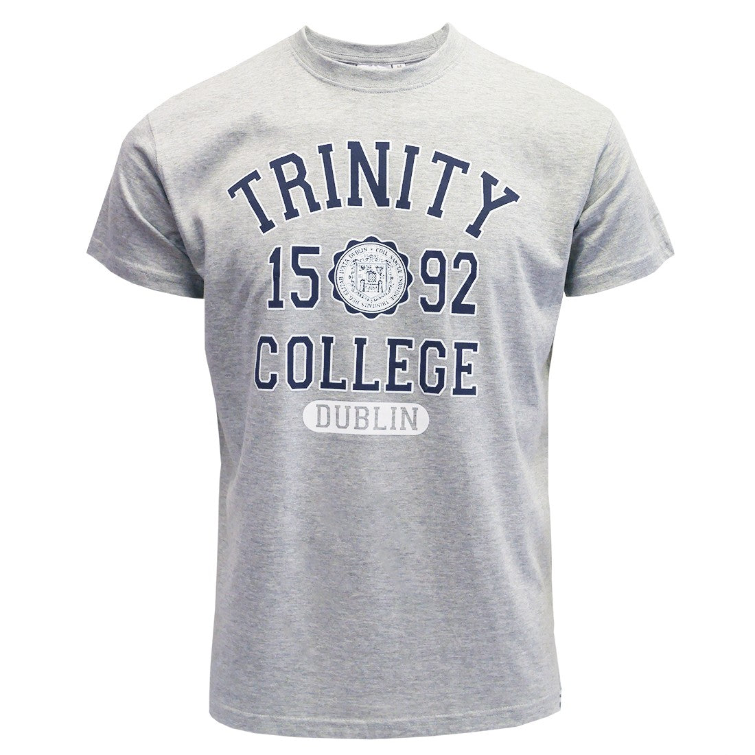 Trinity College Dublin Grey/ Navy 1592 T-shirt
