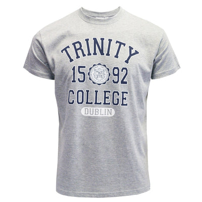 Trinity College Dublin Grey/ Navy 1592 T-shirt