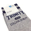 Trinity College Dublin Grey/ navy Sock