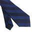 Trinity College Dublin Navy/ Blue Stripe Silk Tie