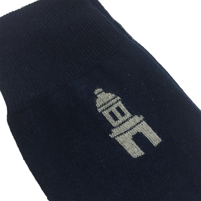 Trinity College Dublin Navy Campanile Sock