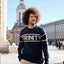 Trinity College Dublin Navy/ Natural Knitted Jumper