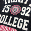 Trinity College Dublin Navy/ Pink 1592 Ladies T-shirt