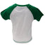 White/ Emerald Green Sheep Ireland Raglan Kids T-shirt