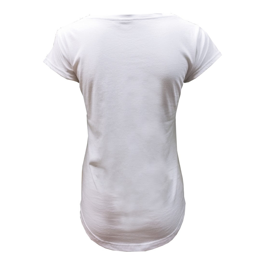 White Ireland Celtic Frame Scoop Neck Ladies T-shirt
