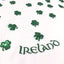 Kids White Ireland Shamrock Sequin Knot T-shirt