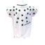 Kids White Ireland Shamrock Sequin Knot T-shirt