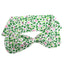 White/ Overall print Shamrock Kids Hairband