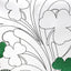 White/ Pink Shamrocks Colour Me Bag
