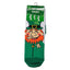 White Laughing Leprechaun Kids Sock